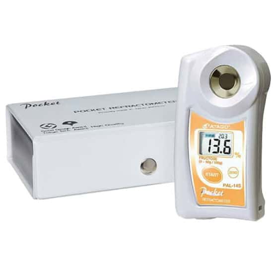 PAL-14S อุปกรณ์วัดน้ำตาลฟรุกโตส Fructose Refractometer แบบดิจิตอล