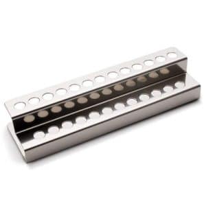 HI740216 ชั้นวางหลอดทดลองซีโอดี (COD) ระบายความร้อนทำจากสแตนเลสสตีล
