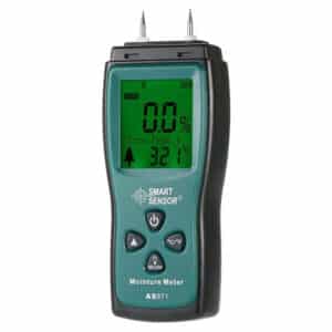 AS971 เครื่องมือวัดความชื้นไม้ (Wood Moisture Meter) ย่านวัด 2 ถึง 70% ความถูกต้อง ±1%